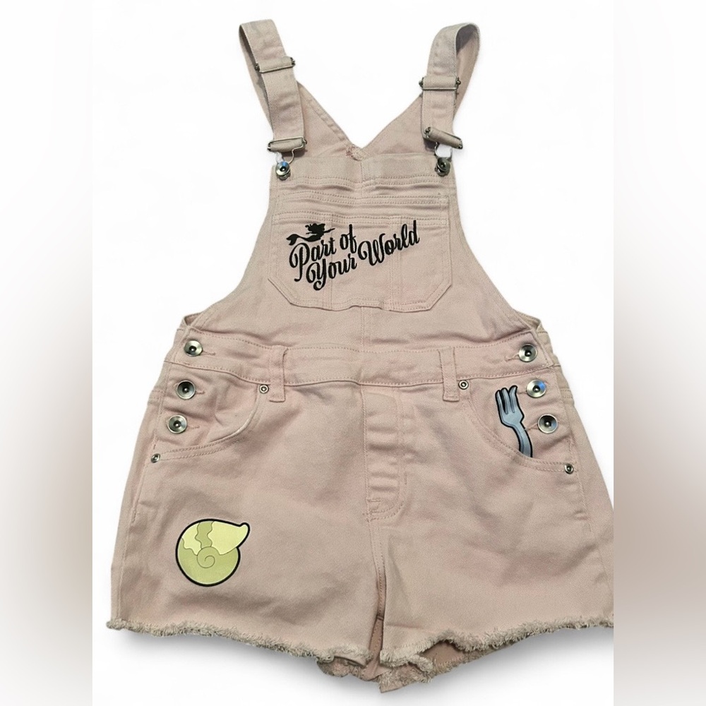 Disney “Part of Your World” Overall Shorts | Ariel | Size Small